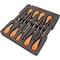Dynamic Tools 10 Piece Assorted Screwdriver Set With Foam Tool Organizer D105106 - alternate 1